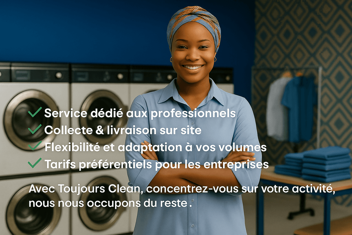 Toujours Clean - Service professionnel de linge pour hôtels, restaurants, BTP à Port-Gentil